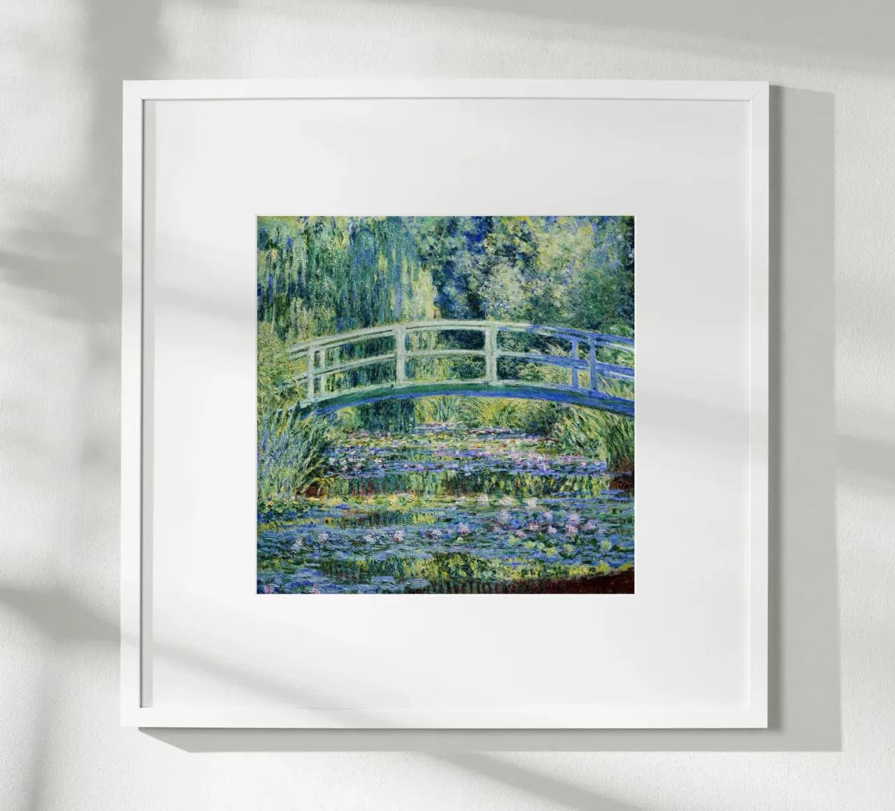 Ninfee e ponte giapponese (1899) di Claude Monet poster da Venus Art