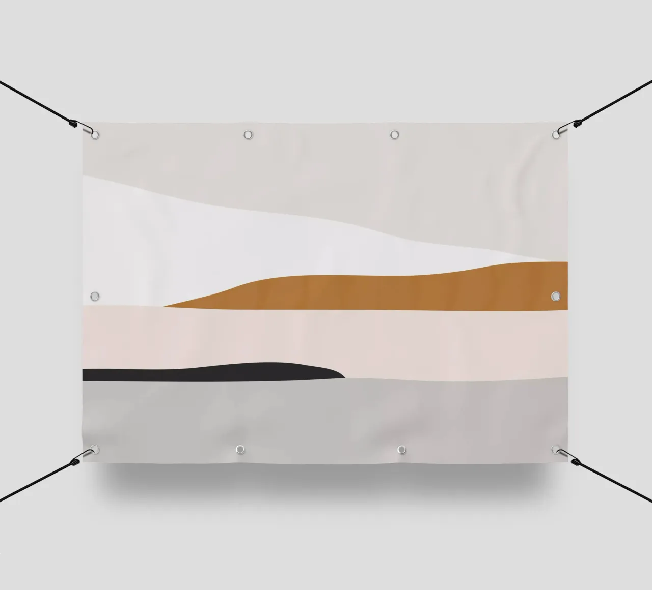 Paesaggio d'arte minimale 2 telo in pvc da ThingDesign
