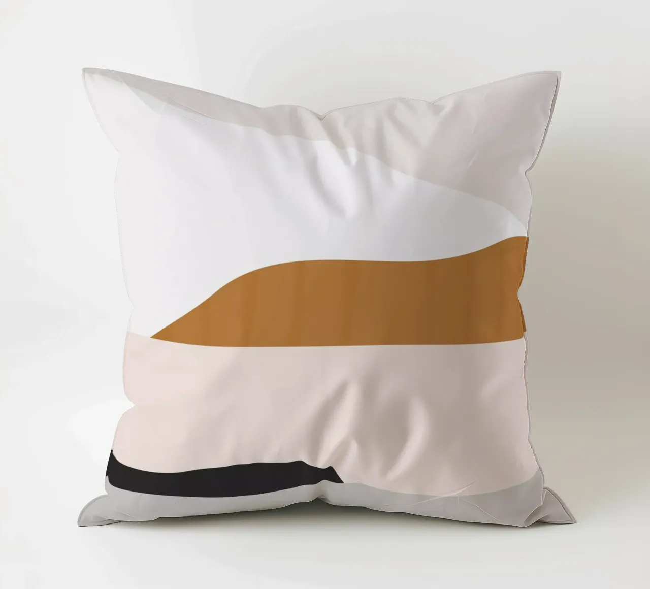 Minimal Art Landscape 2 decorative cushion by ThingDesign