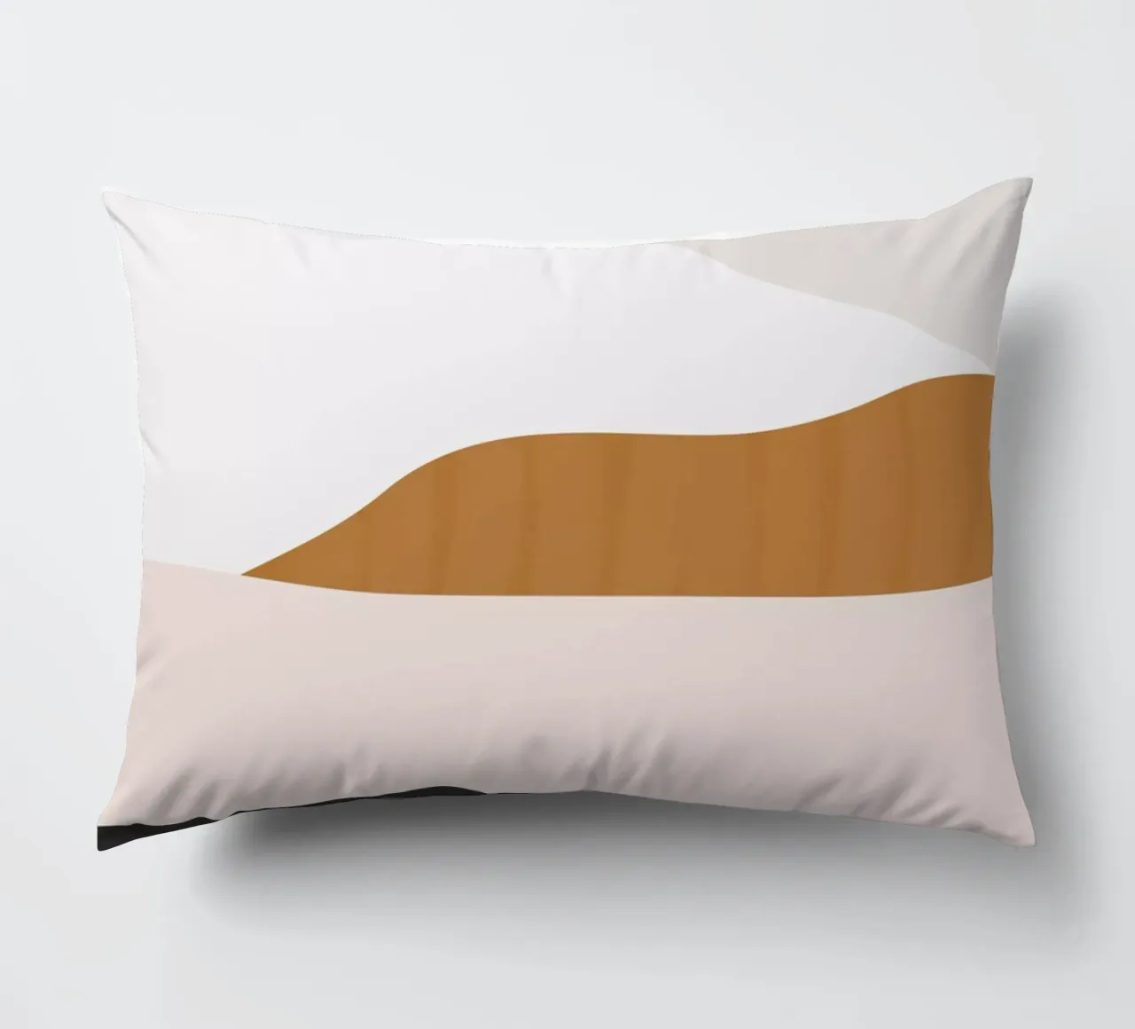 Minimal Art Landscape 2 decorative cushion by ThingDesign