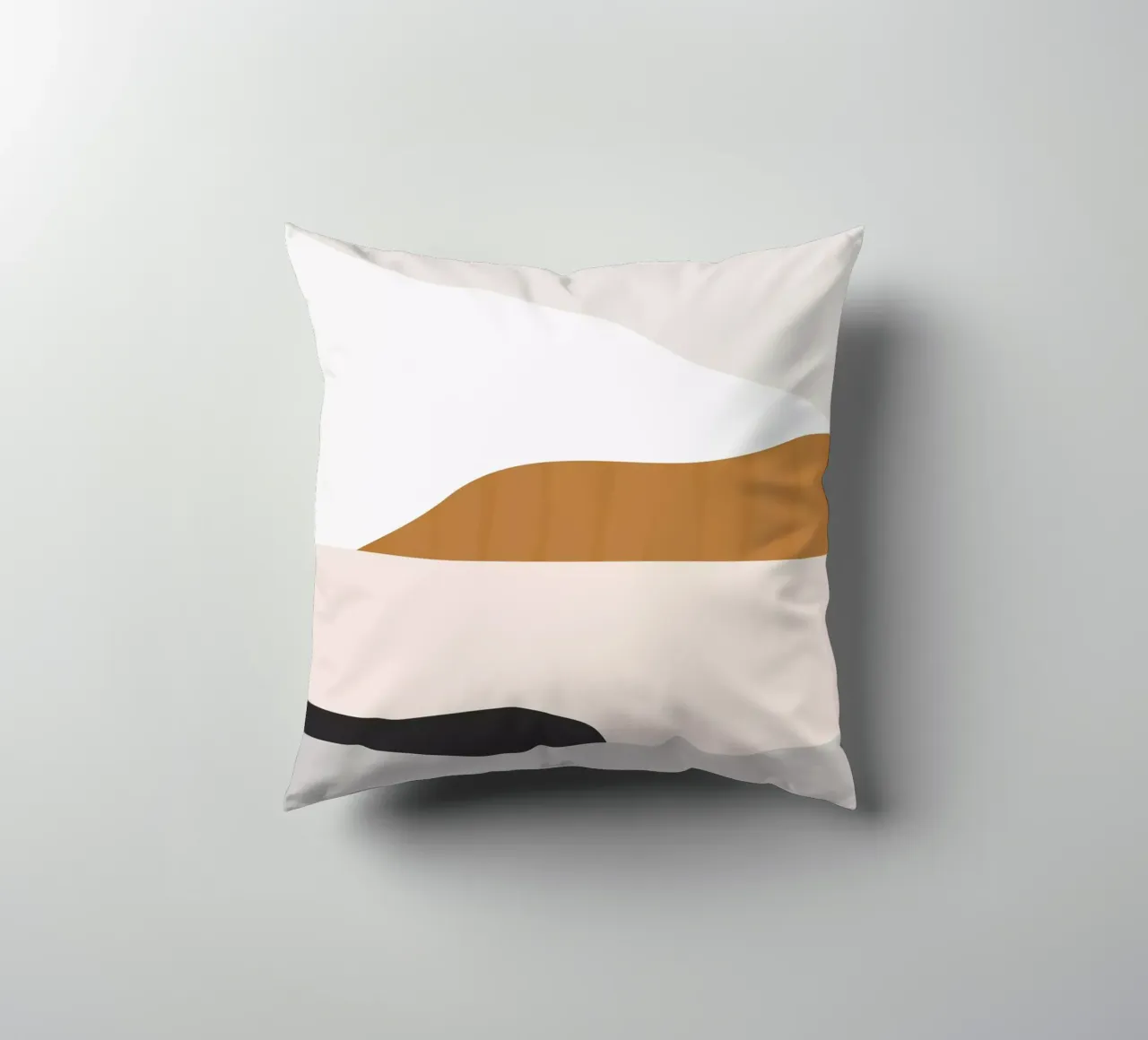 Minimal Art Landscape 2 decorative cushion by ThingDesign