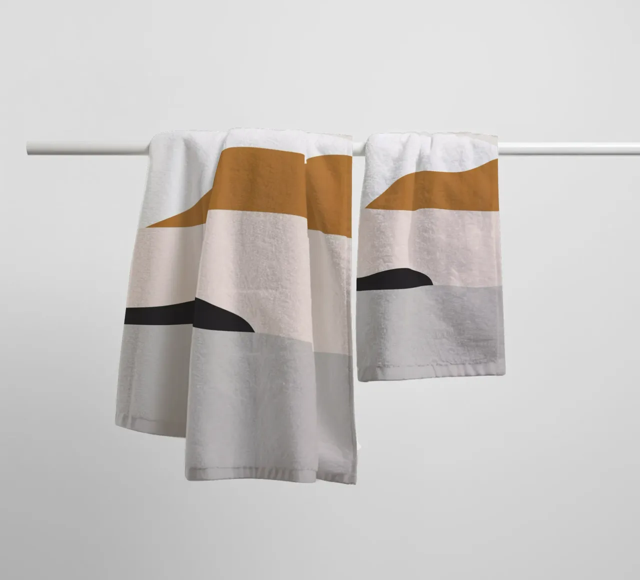 Minimal Art Landscape 2 towel by ThingDesign