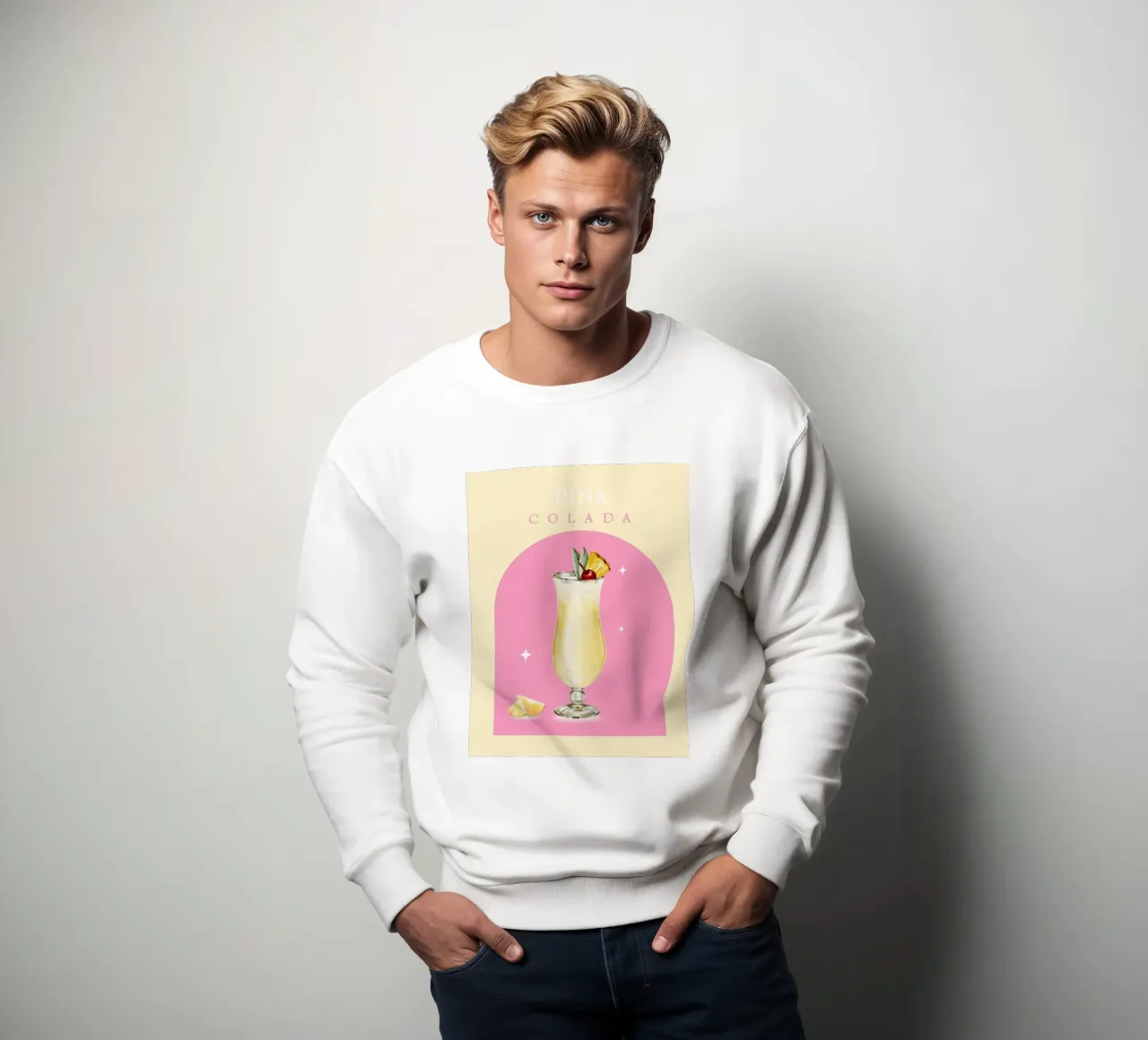 PINA COLADA felpa da ArtDesign by KBK