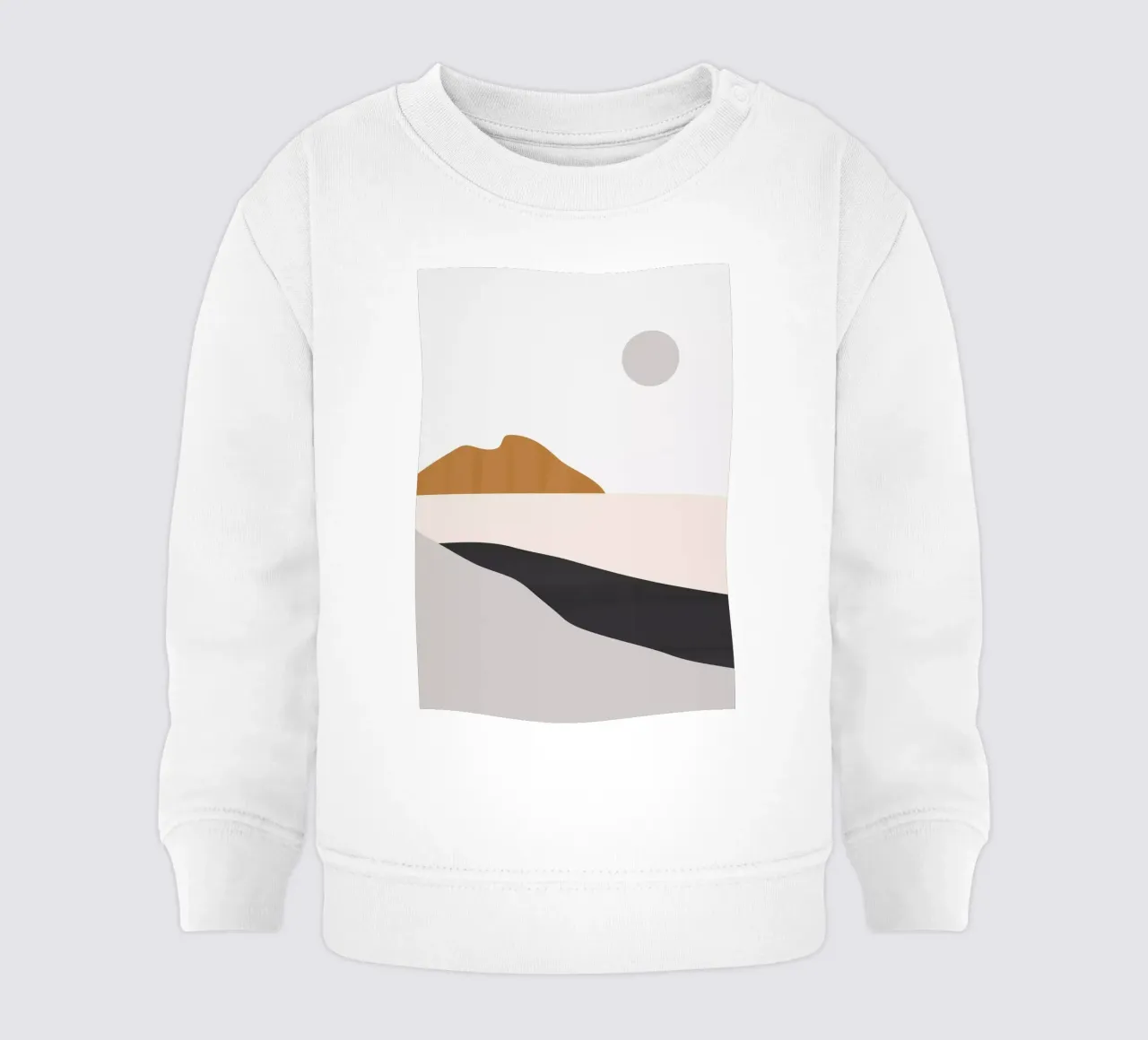 Paesaggio d'arte minimale 3 felpa neonato da ThingDesign