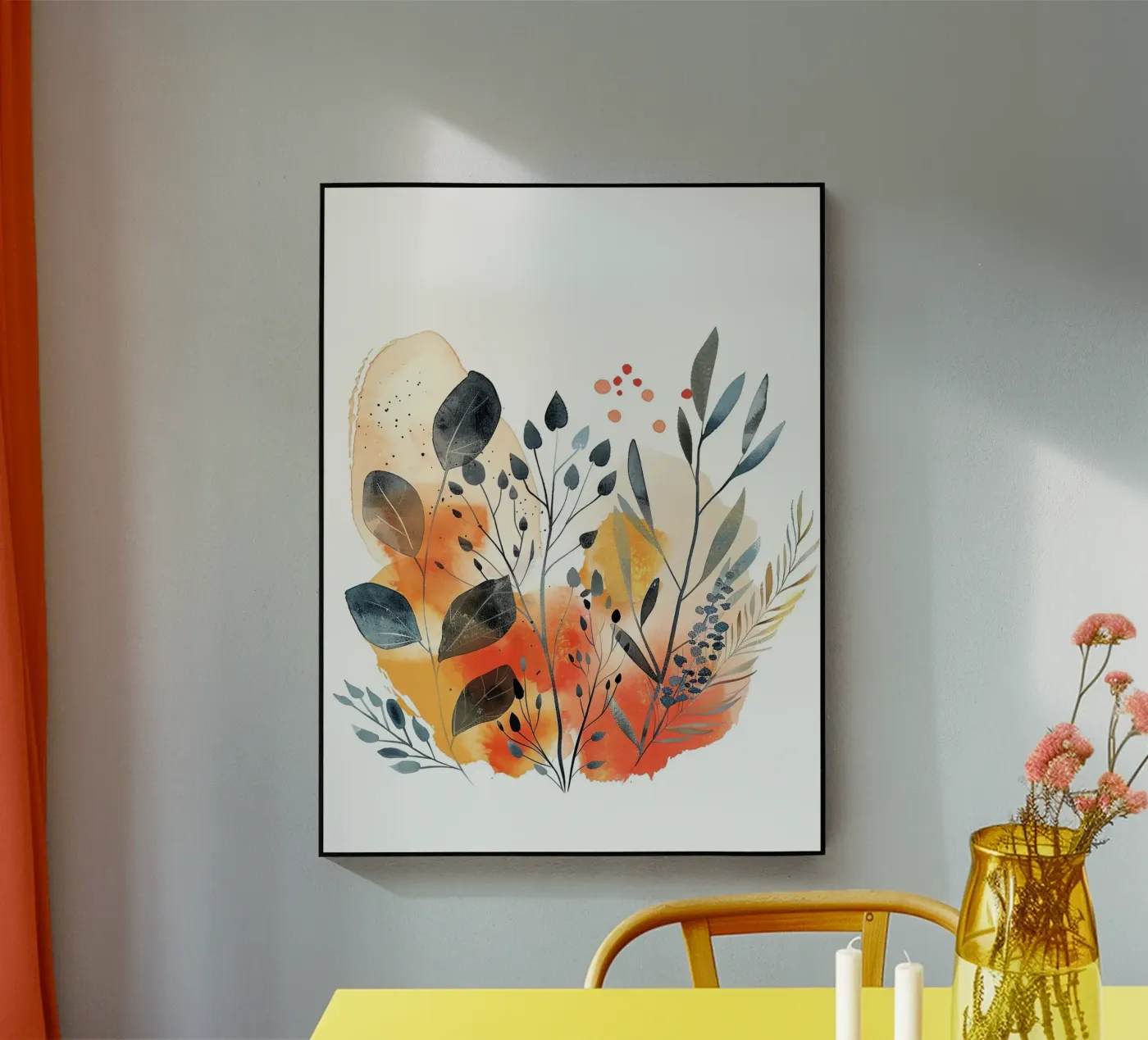 Boho Astratto 3a plexiglass da Yaso Design Boho & Botanic