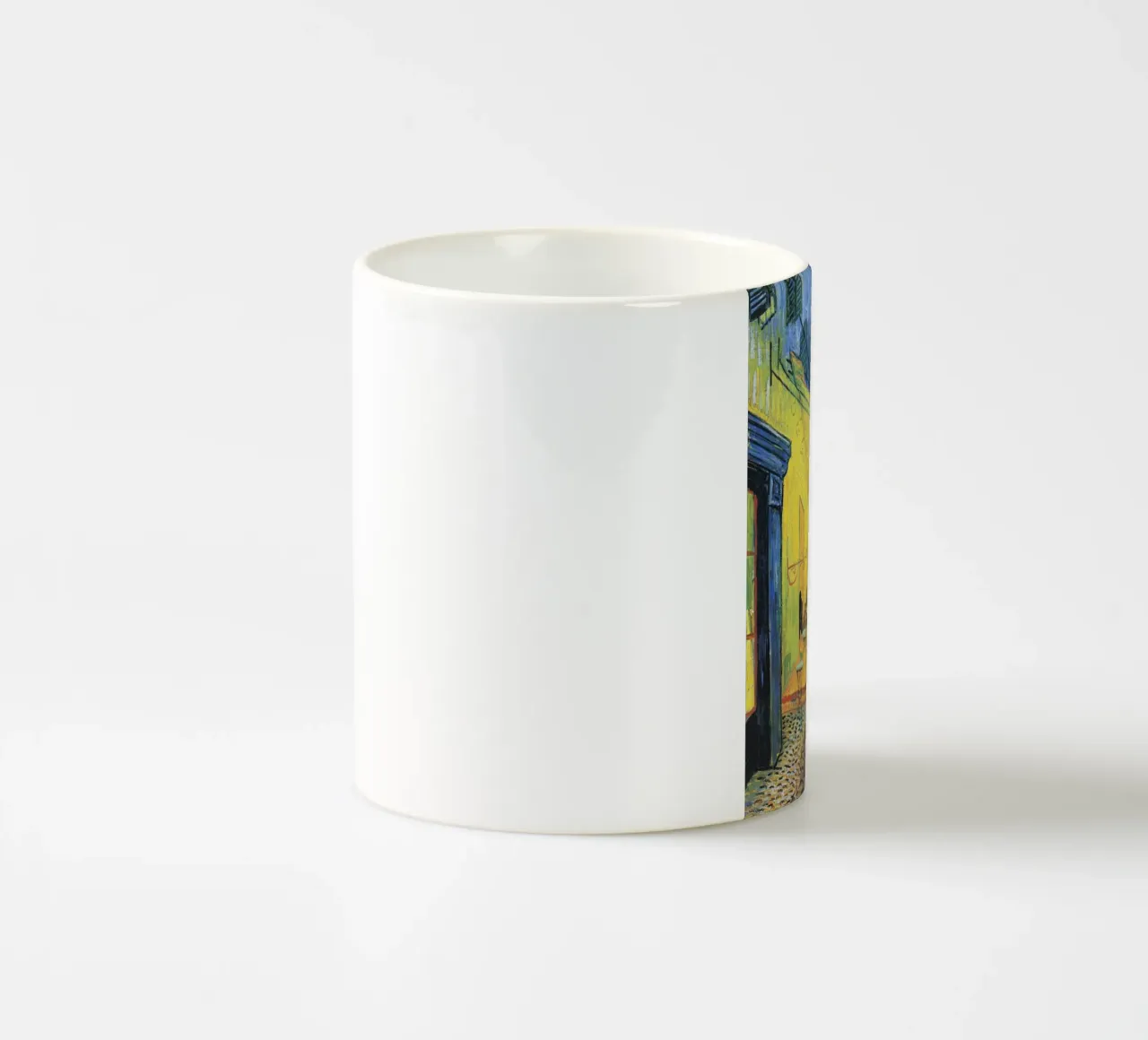 La terrazza del caffè di notte di Vincent van Gogh (1888) - tazza in ceramica da Chérie Prints