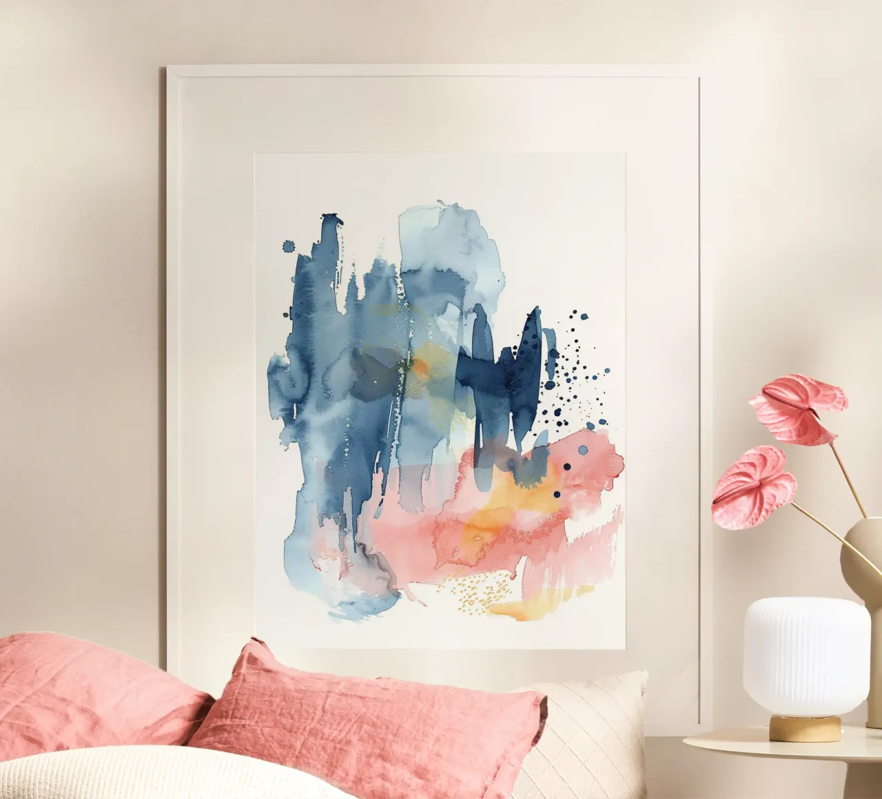 Boho Abstract 6a poster by Yaso Design Boho & Botanic