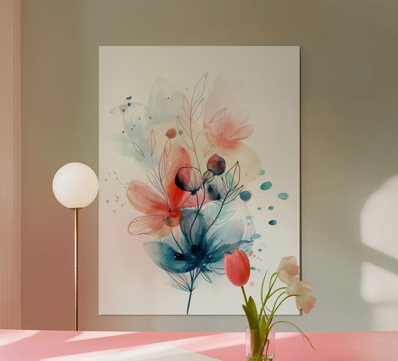 Boho Astratto 7a poster da Yaso Design Boho & Botanic