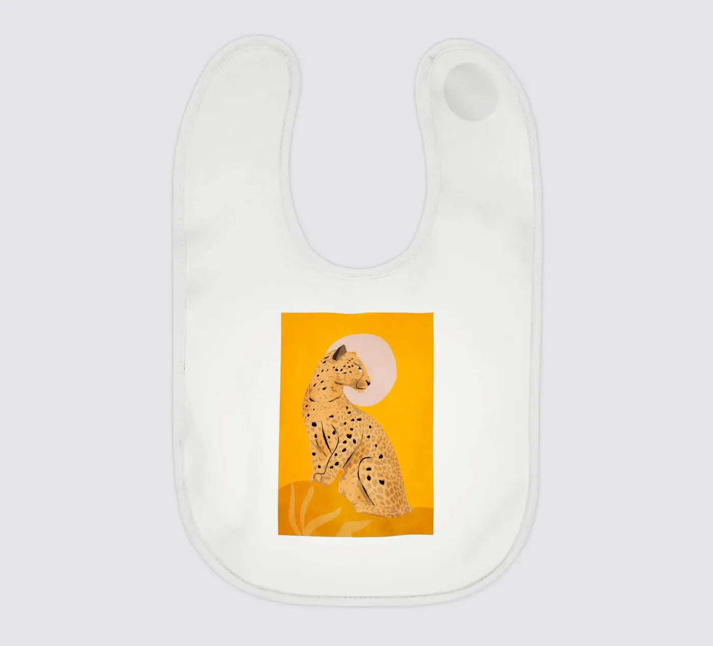 Leopard Babylätzchen von ThingDesign