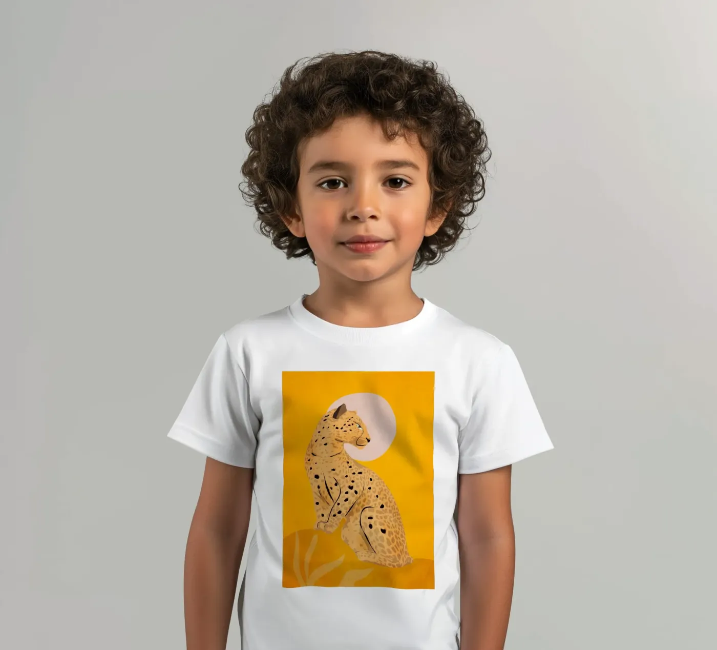 Leopard t-shirt bambini da ThingDesign