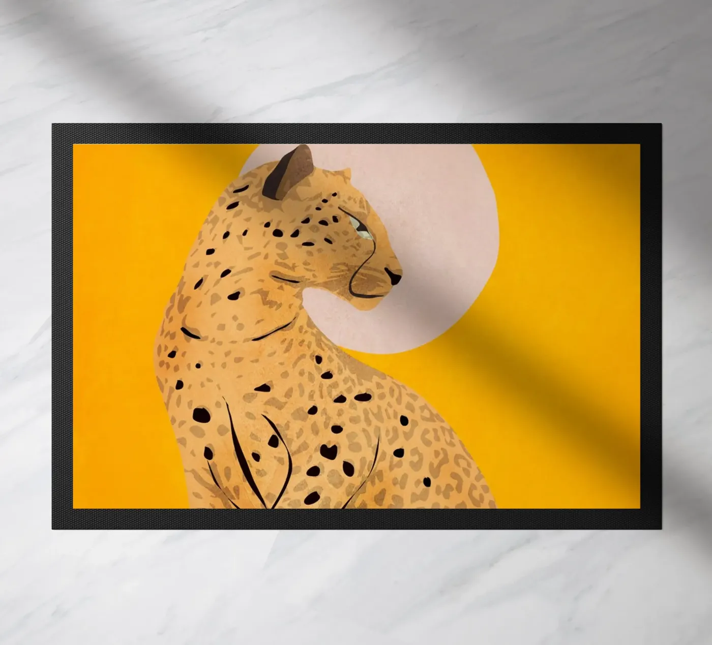 Leopard doormat by ThingDesign