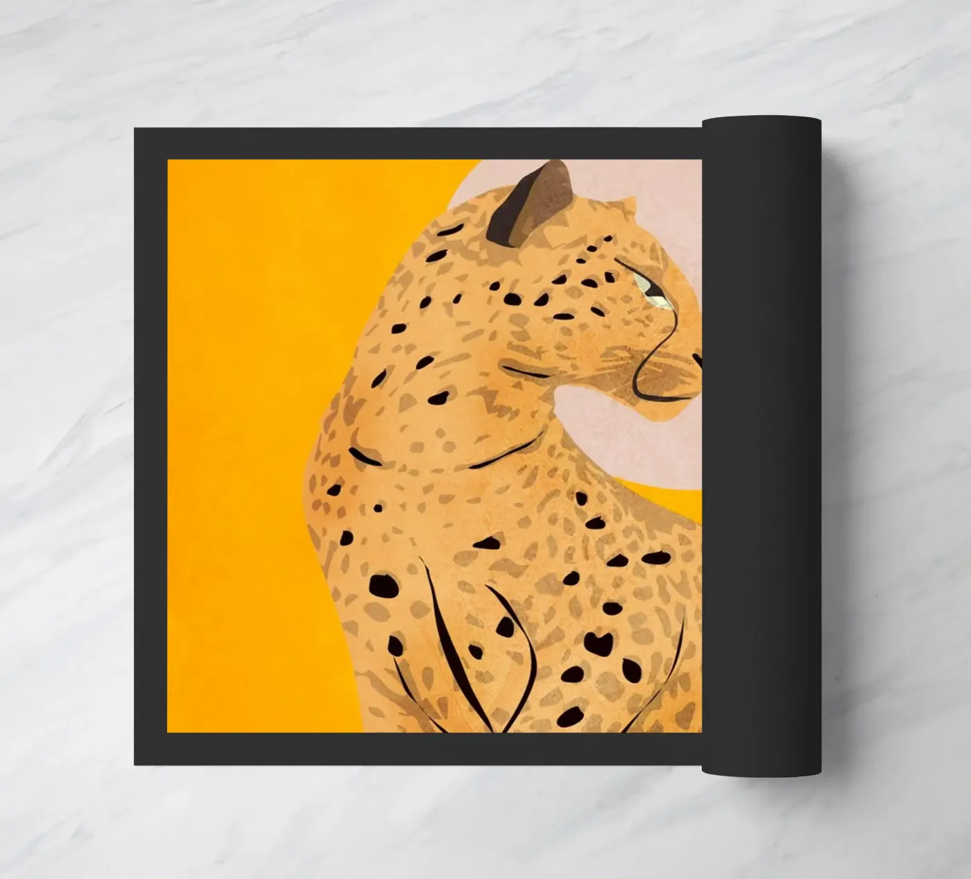 Luipaard deurmat van ThingDesign