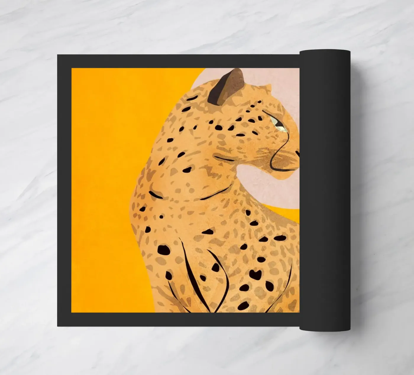 Leopard doormat by ThingDesign