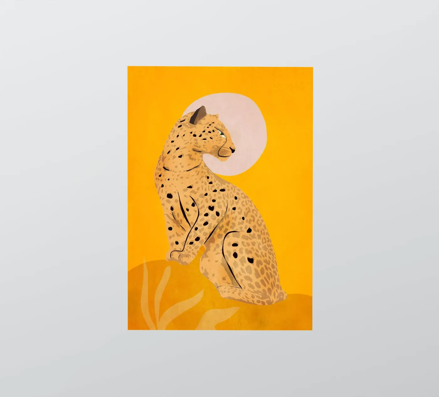 Leopard Sticker von ThingDesign