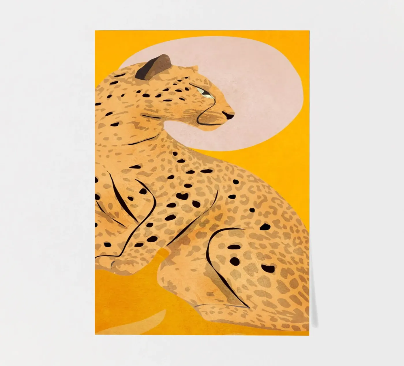 Leopard sticker sheet by ThingDesign