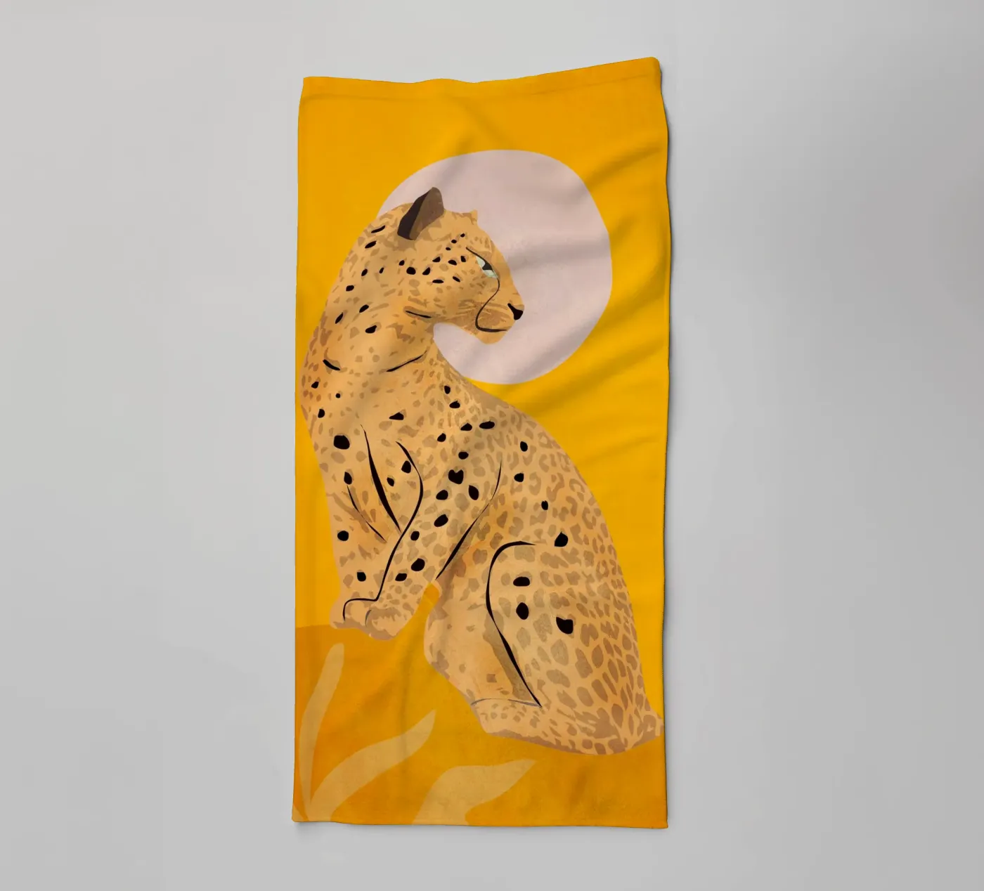 Luipaard badhanddoek van ThingDesign