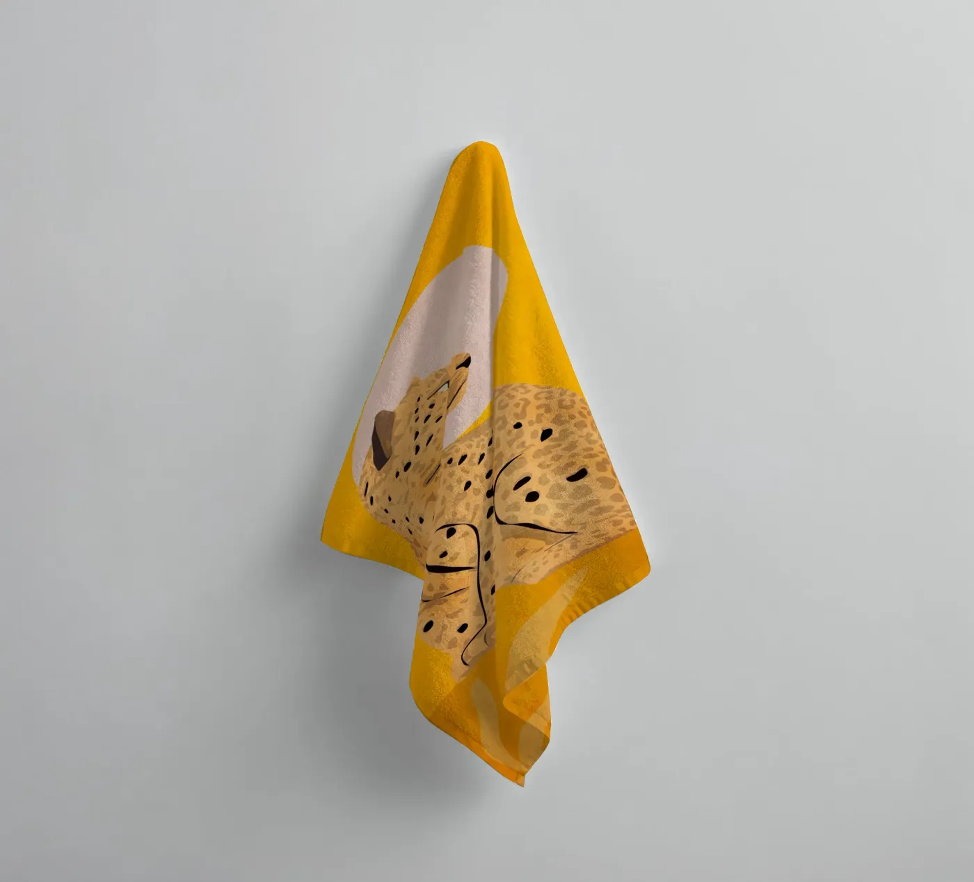 Luipaard badhanddoek van ThingDesign
