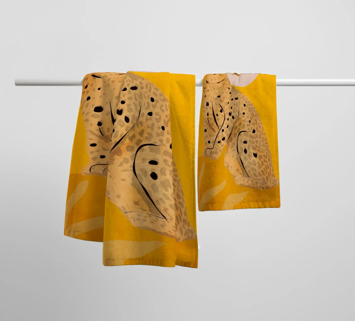 Luipaard badhanddoek van ThingDesign
