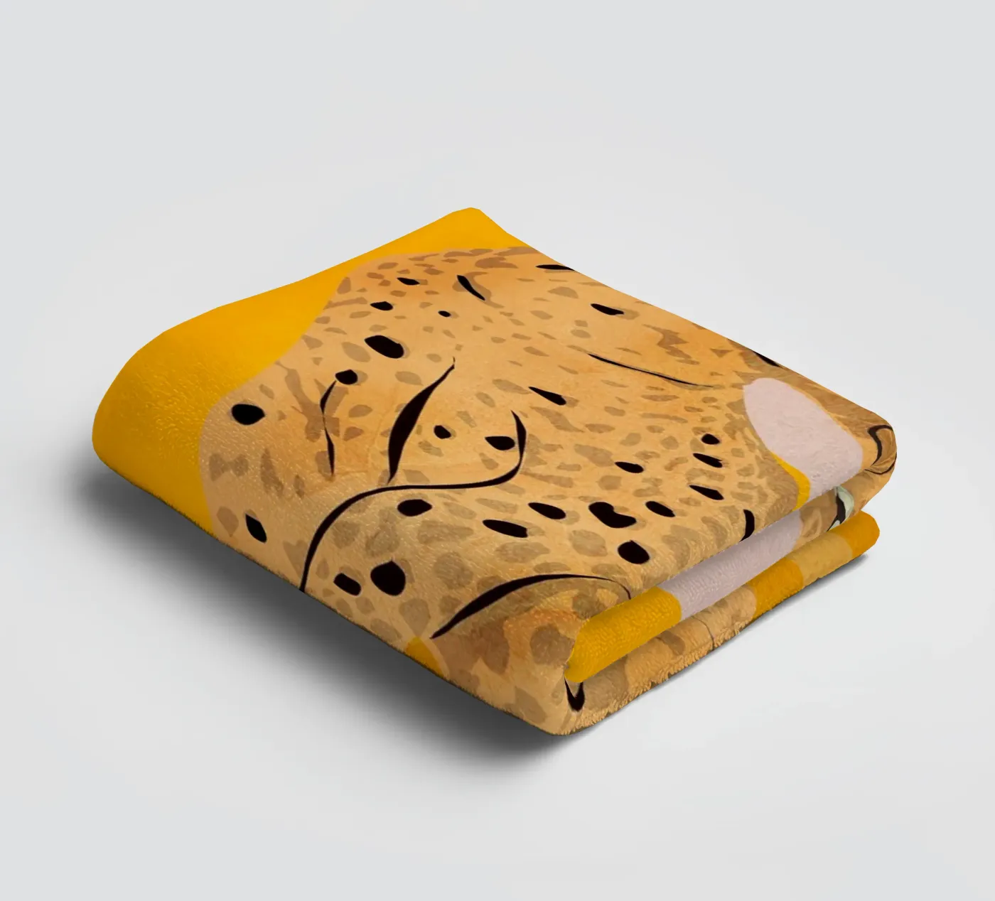 Luipaard badhanddoek van ThingDesign