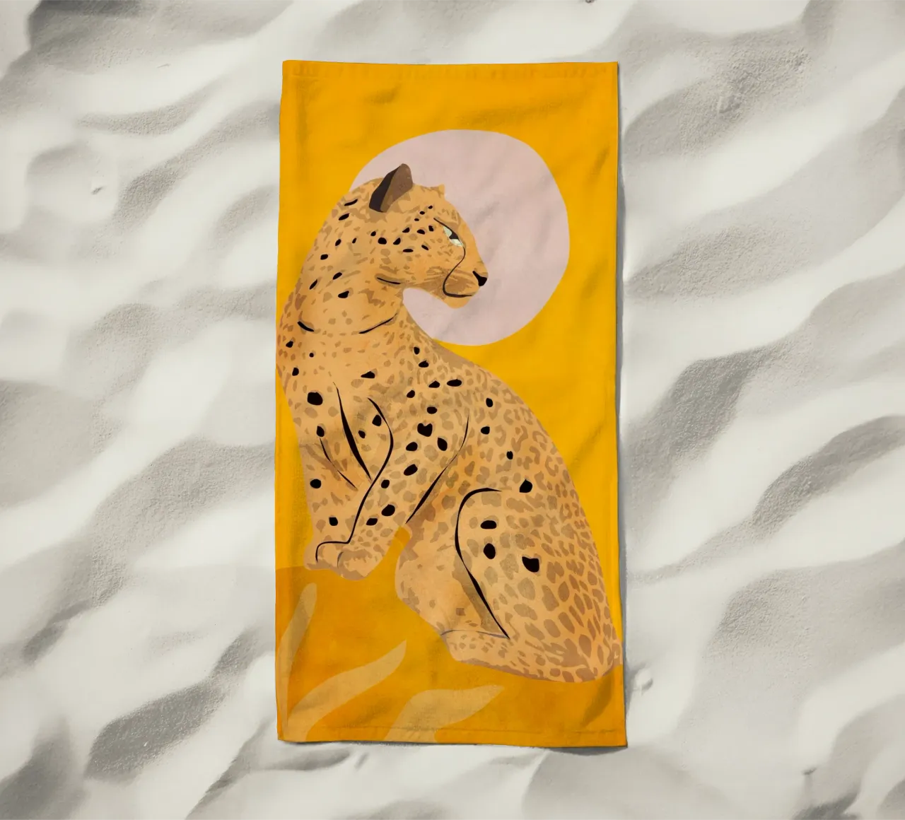 Leopard Strandtuch von ThingDesign