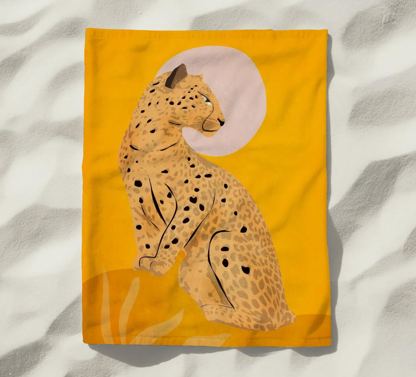 Leopard Strandtuch von ThingDesign
