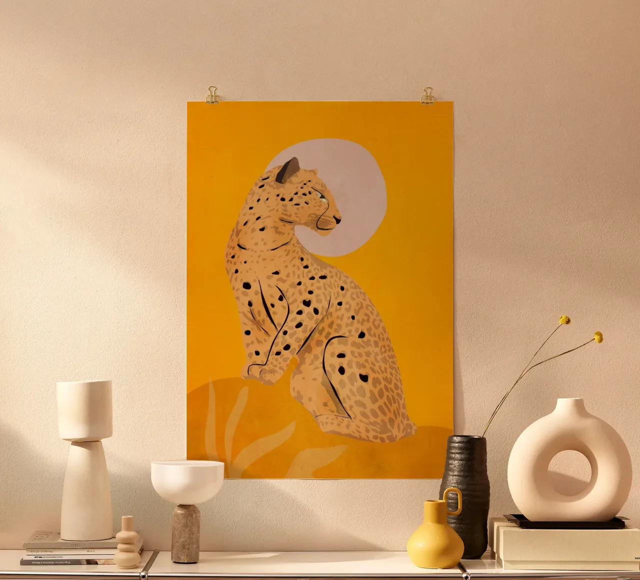Leopard Poster von ThingDesign