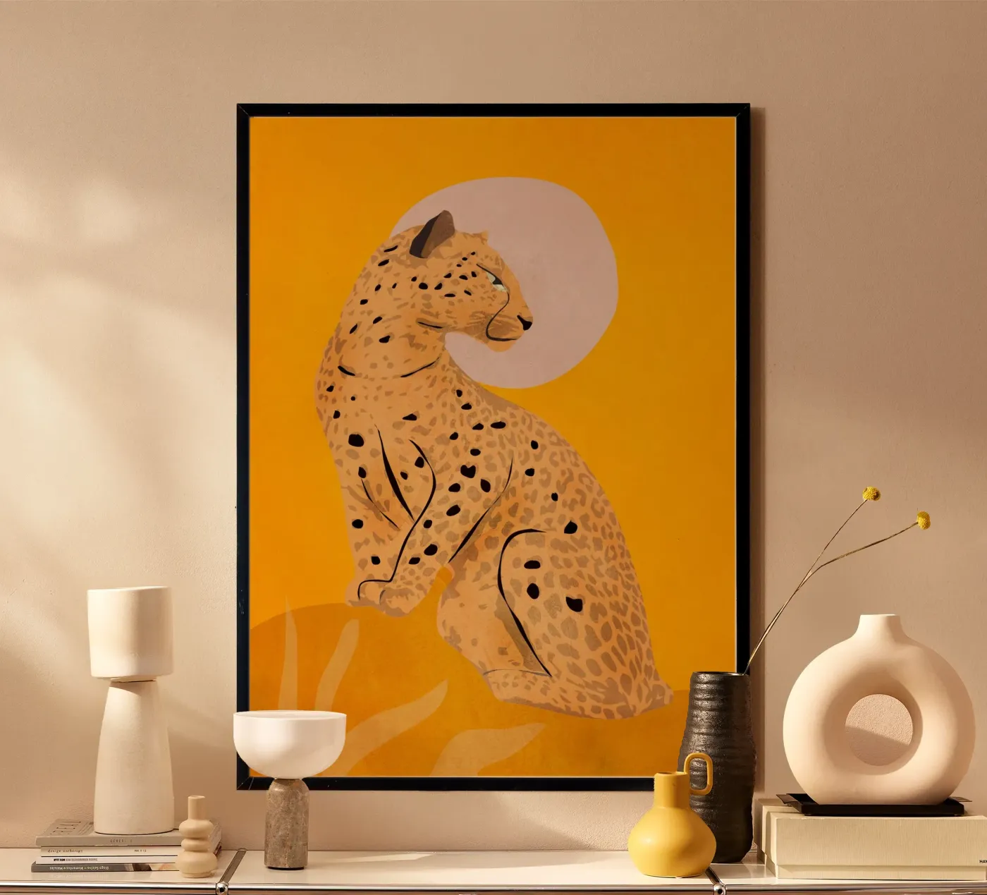 Leopard poster by ThingDesign