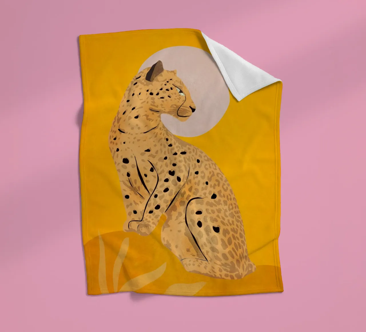 Leopard Fleecedecke von ThingDesign