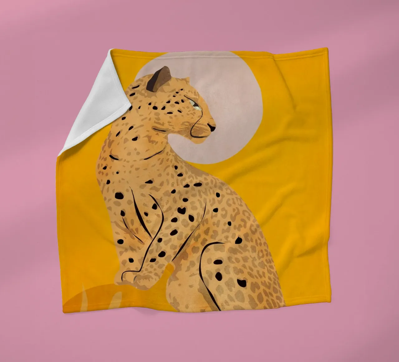 Leopard Fleecedecke von ThingDesign