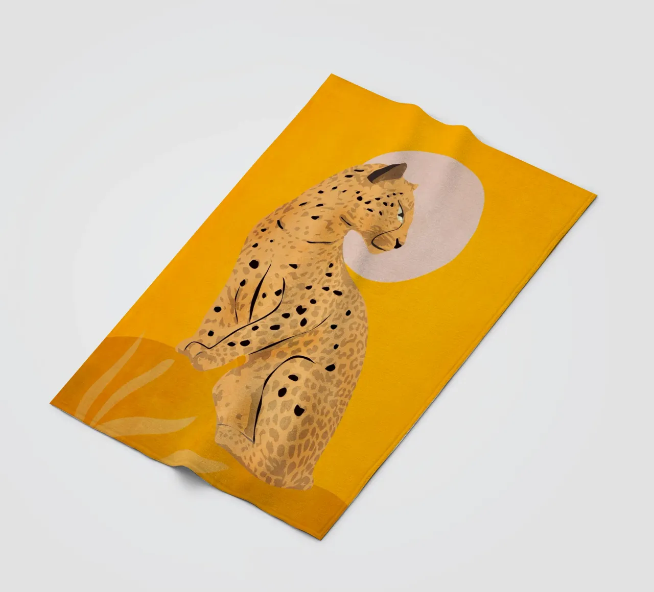 Leopard Fleecedecke von ThingDesign
