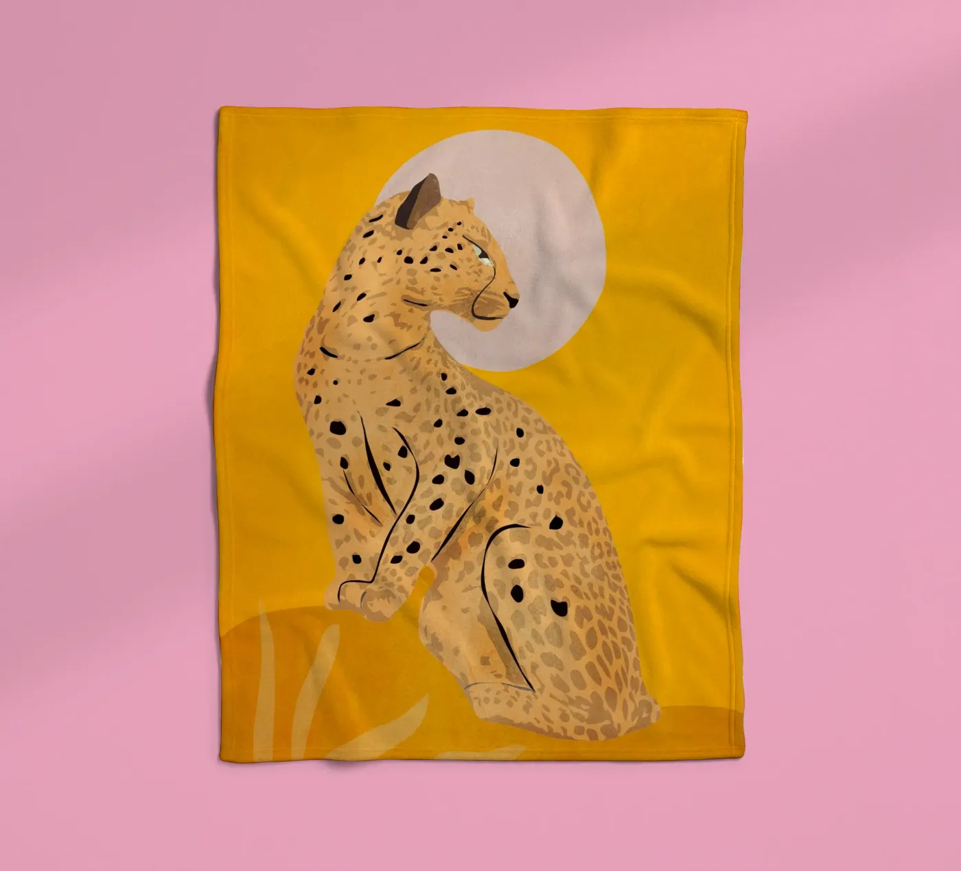 Leopard Fleecedecke von ThingDesign