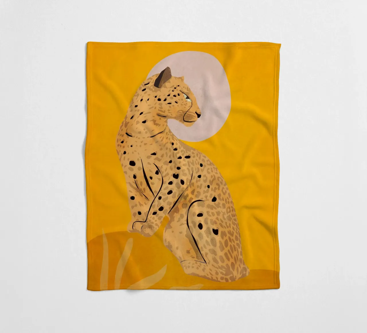 Leopard Fleecedecke von ThingDesign