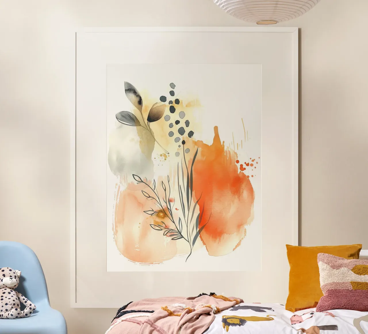Boho Astratto 9a poster da Yaso Design Boho & Botanic