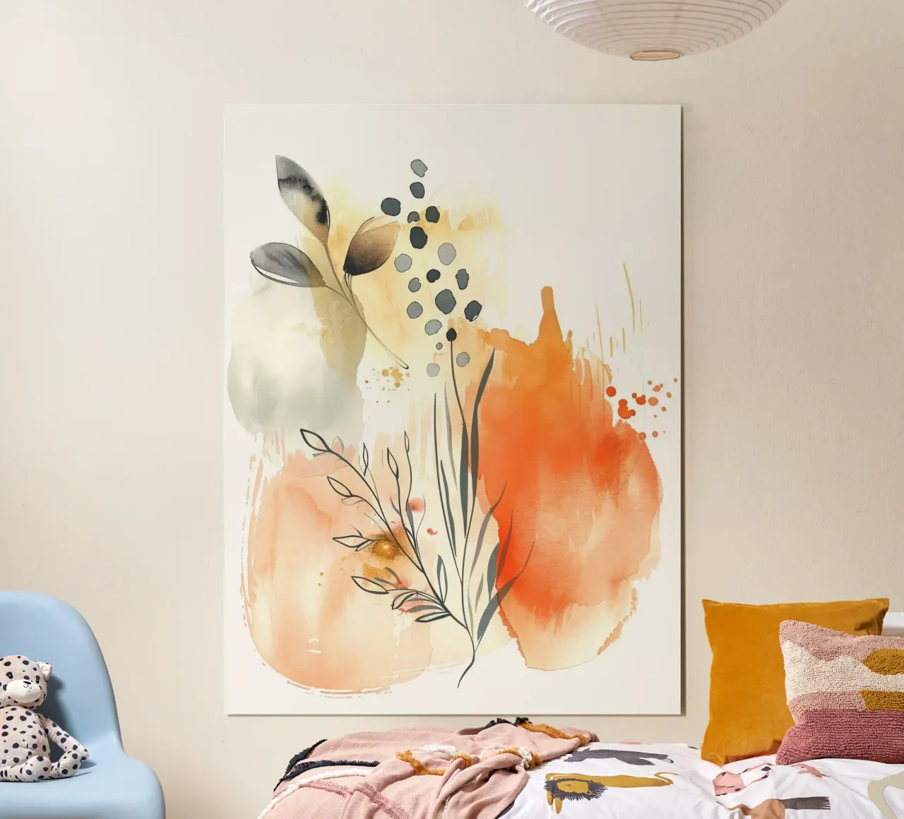 Boho Astratto 9a poster da Yaso Design Boho & Botanic