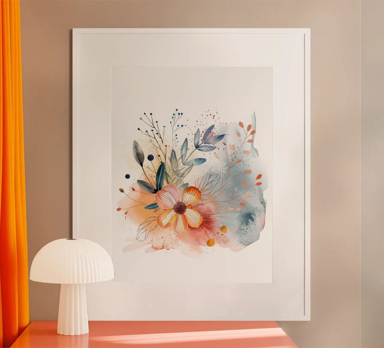 Boho Astratto 10a poster da Yaso Design Boho & Botanic