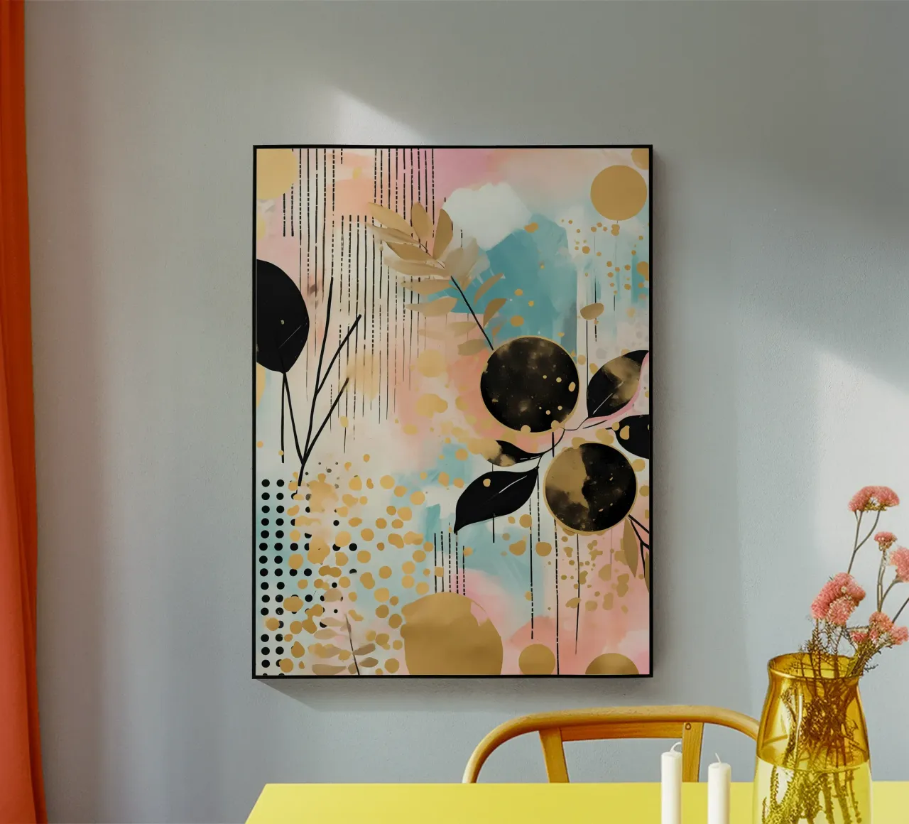 Boho Abstract 13a plexiglass da Yaso Design Boho & Botanic