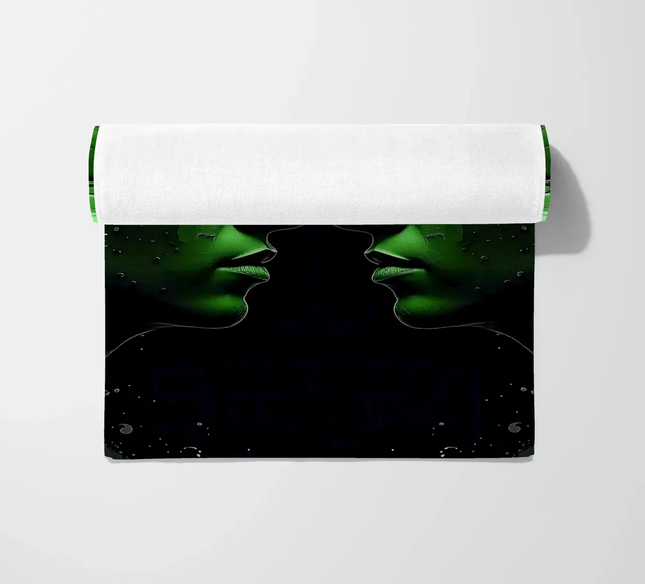 Specchio_verde_2 telo mare da AI-Portraits by LK