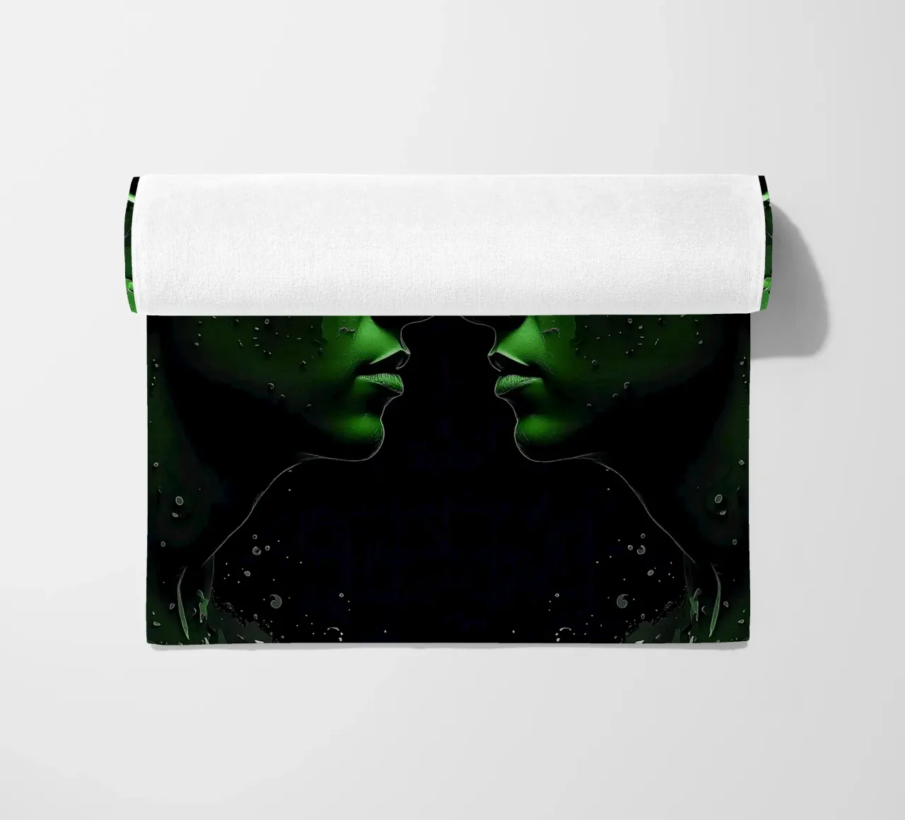 Specchio_verde_2 telo mare da AI-Portraits by LK