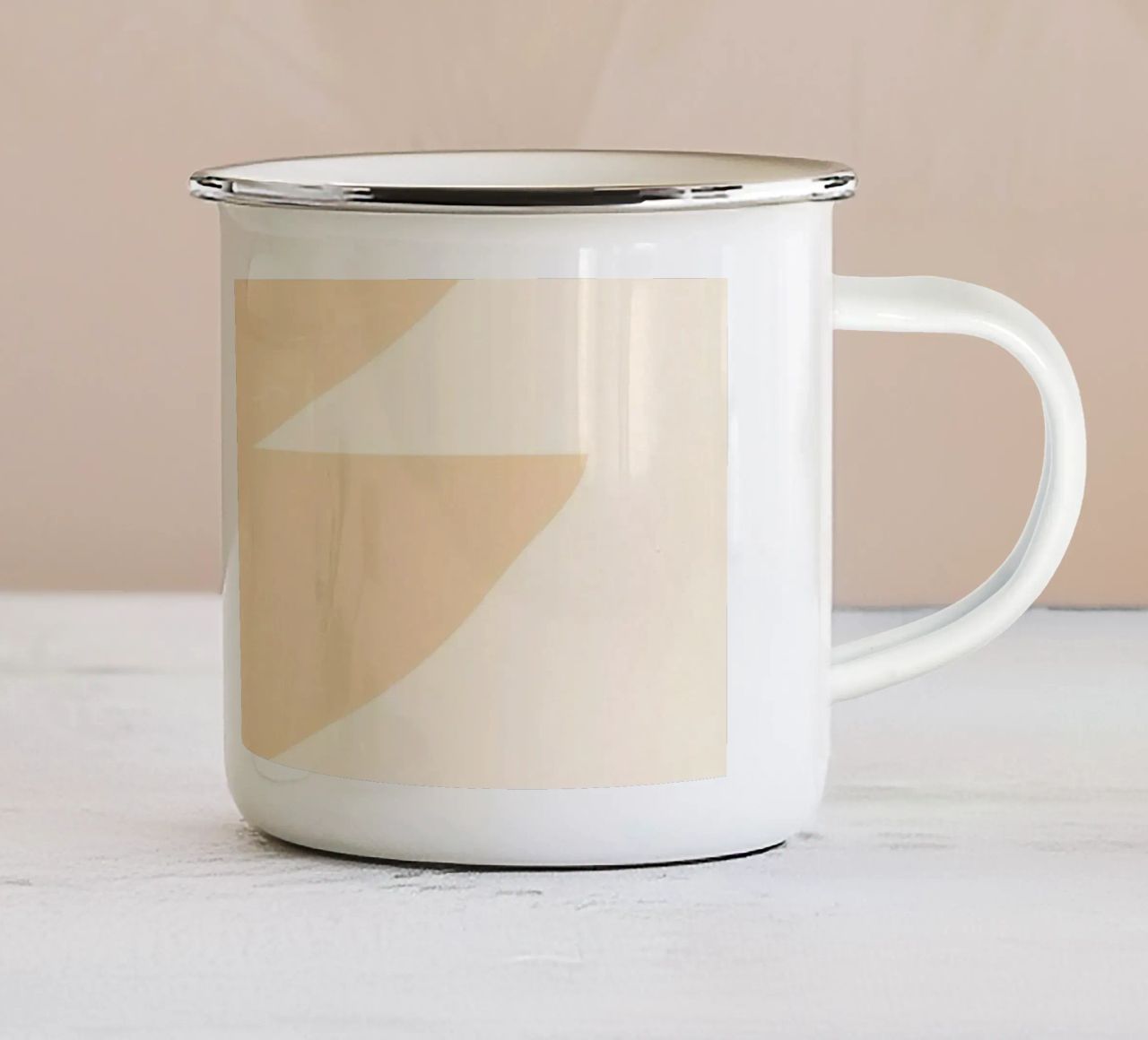Forme astratte 36 tazza in smalto da ThingDesign