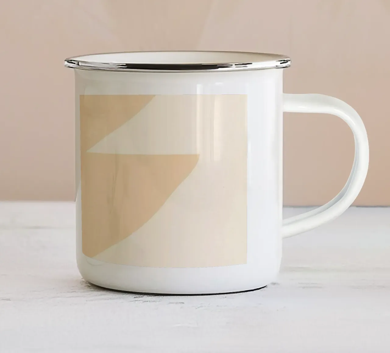 Forme astratte 36 tazza in smalto da ThingDesign