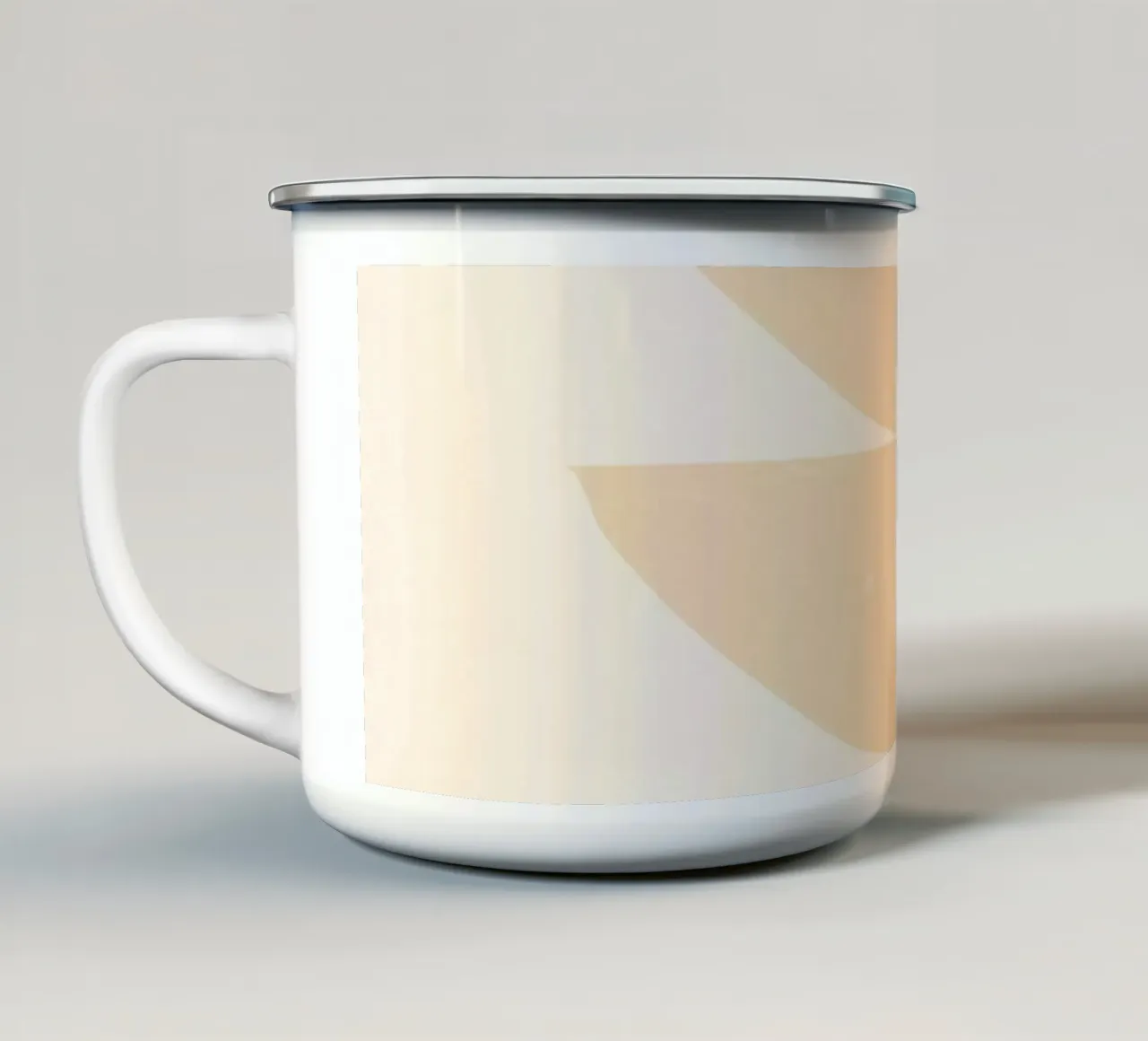 Forme astratte 36 tazza in smalto da ThingDesign