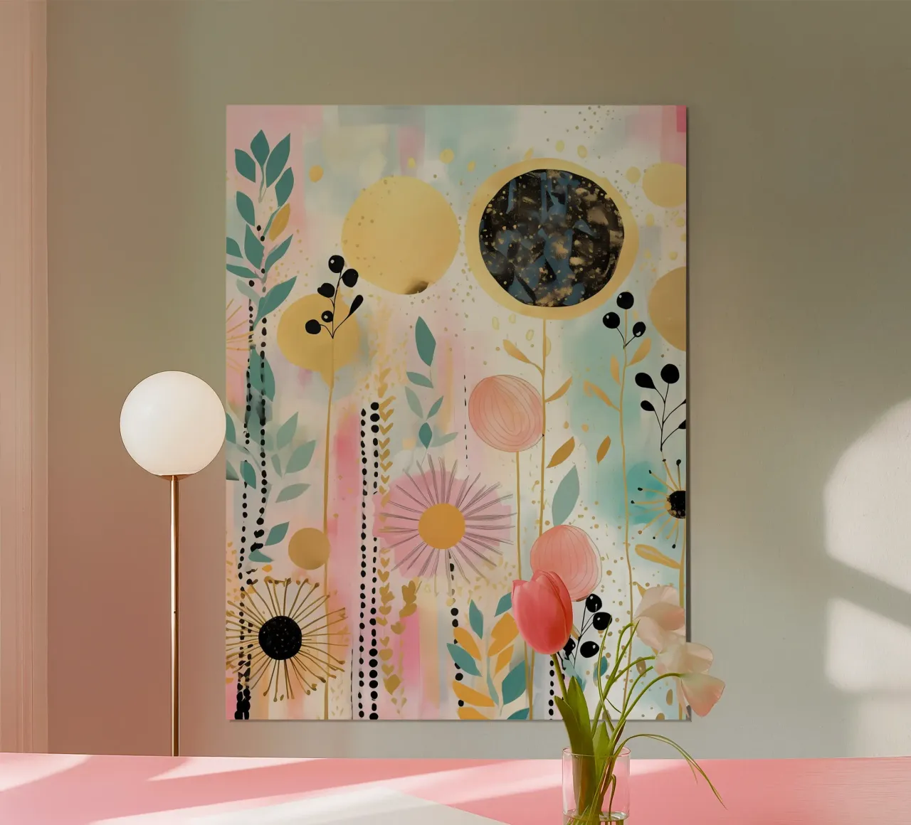 Boho Astratto 17a poster da Yaso Design Boho & Botanic