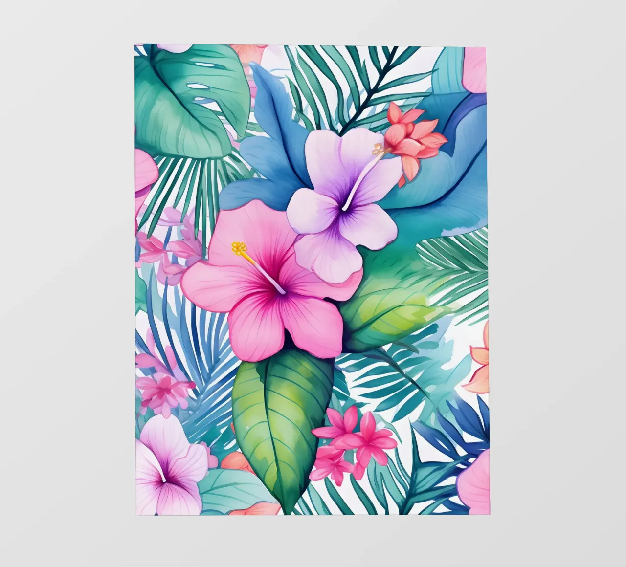 Modello tropicale 2 pellicola backlit da Yaso Design Boho & Botanic