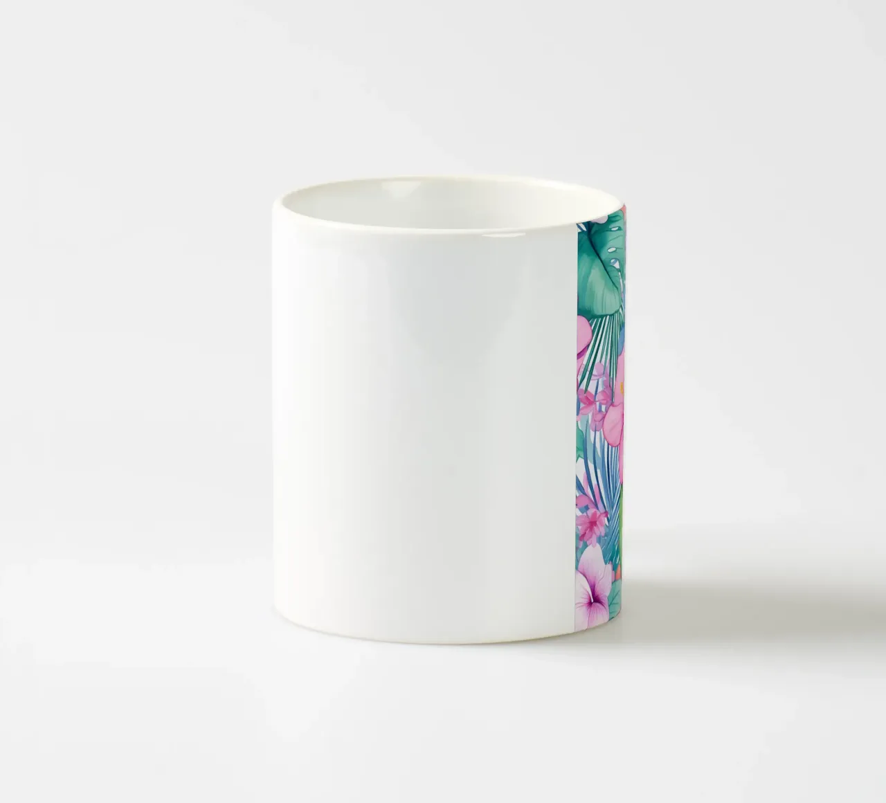 Modello tropicale 2 tazza in ceramica da Yaso Design Boho & Botanic
