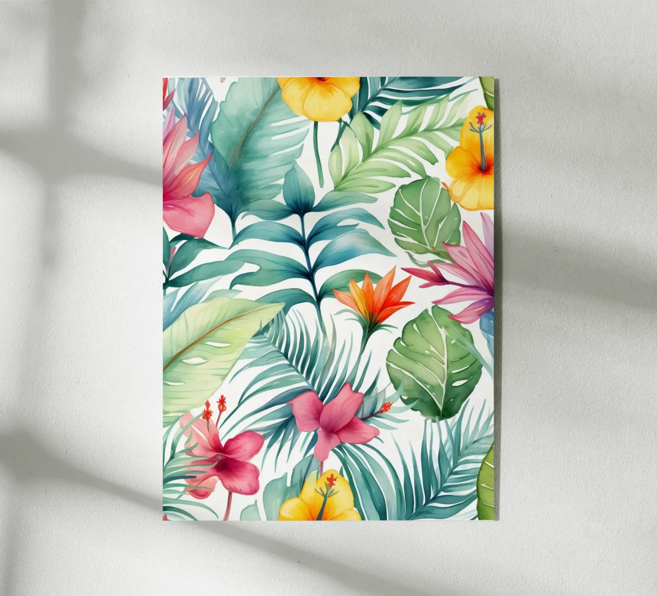 Modello tropicale 4 plexiglass da Yaso Design Boho & Botanic