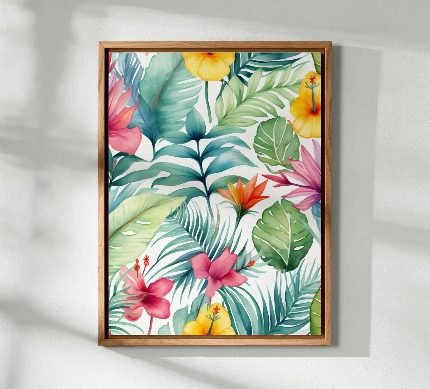 Tropical Pattern 4 forex plate by Yaso Design Boho & Botanic