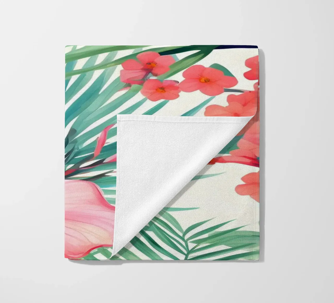 Modello tropicale 5 telo mare da Yaso Design Boho & Botanic