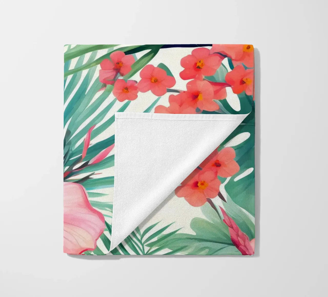 Modello tropicale 5 telo mare da Yaso Design Boho & Botanic