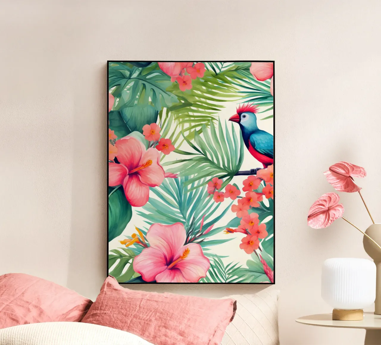 Modello tropicale 5 plexiglass da Yaso Design Boho & Botanic