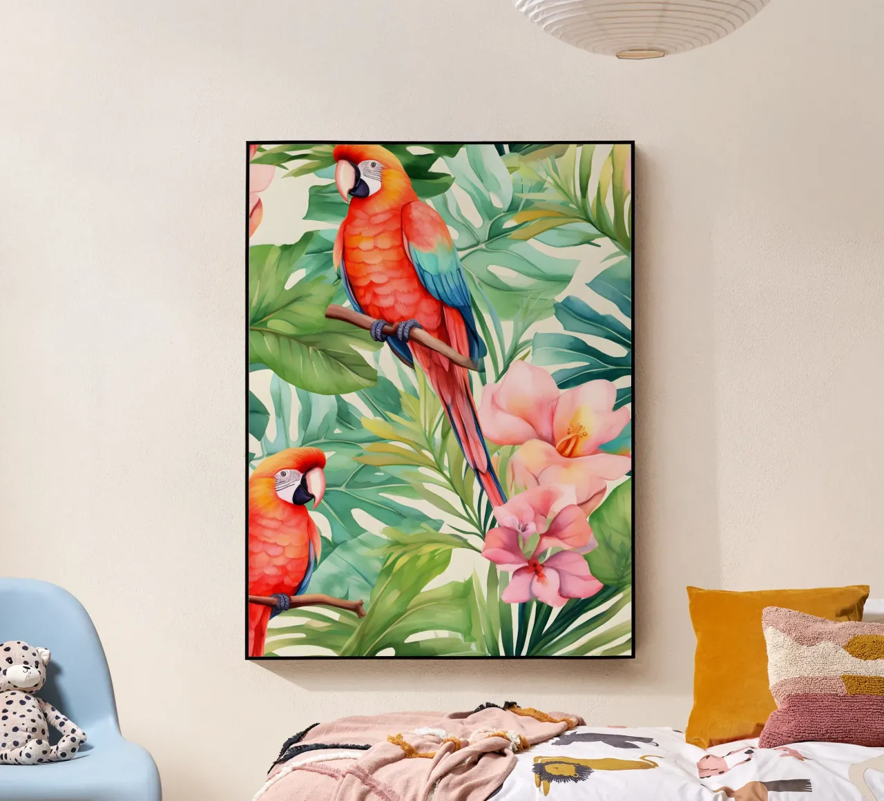 Modello tropicale 6 plexiglass da Yaso Design Boho & Botanic